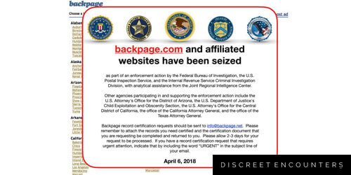 home page of backpage.com after fbi seizure
